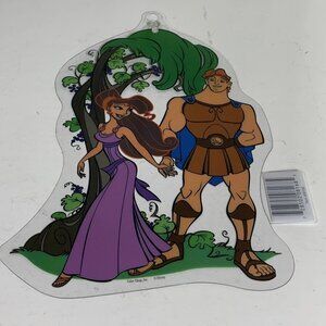 lot of 2 Vintage Disney Hercules window Color clings
